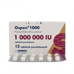 Оспен (Феноксиметилпенициллин) табл. 1млн. МЕ №12 в Пензе и области фото