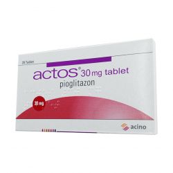 Актос (Пиоглитазон, аналог Амальвия) таблетки 30мг №28 в Пензе и области фото