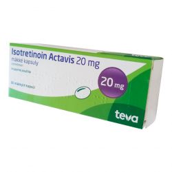 Изотретиноин Actavis (аналог Акненормин, Aknenormin) капс. 20мг 30шт в Пензе и области фото