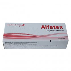 Альфатекс (Эубетал Антибиотико) глазная мазь 3г в Пензе и области фото