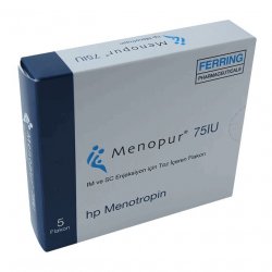 Менопур лиоф. 75МЕ 10шт в Пензе и области фото