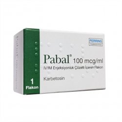 Пабал (Карбетоцин) р-р д/в/в и в/м введ 100мкг/мл амп 1шт в Пензе и области фото