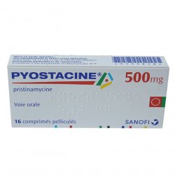 Пиостацин (Пристинамицин) таблетки 500мг №16 в Пензе и области фото